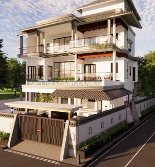 Residential Architect project - The Private Residence in Akkarai, ECR