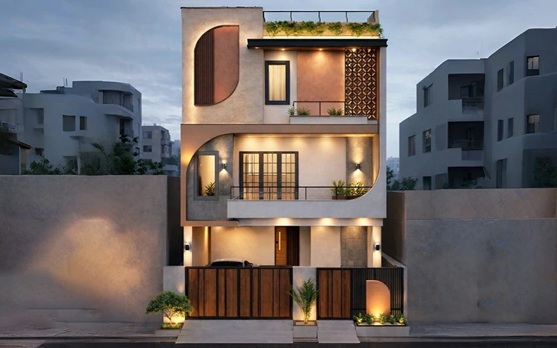 Aadhya residential project designed by the best residential architects in Chennai